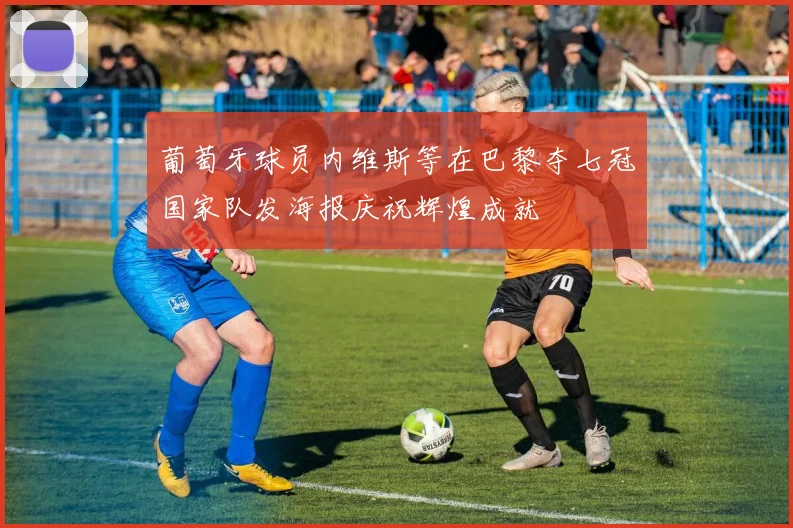 葡萄牙球员内维斯等在巴黎夺七冠国家队发海报庆祝辉煌成就